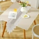 thumbnail image 5 of Camino de mesa de encaje blanco y poliéster hueco para la mesa de comedor y la decoración del hogar, 5 of 6