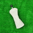 thumbnail image 1 of Funda de palo de golf con forma de calavera n.° 1, funda de madera para palo de golf con forma de pata de pollo, funda protectora para cabeza de pelota de golf, 1 of 6