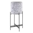 thumbnail image 1 of IMAX 60438 Luna Flower Pot on Stand, 1 of 1