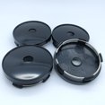 thumbnail image 2 of 4pcs Car Blank Wheel Hub Center Cap Black 56mm Rim Cover Auto No Logo Badge Universal Car Wheel Rims Center Hubcap Cover, 2 of 5