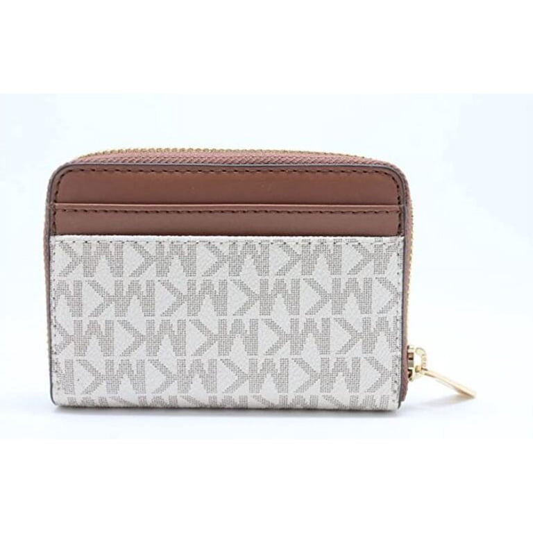 Michael Kors Signature Jet Set Travel Medium Zip Around Card Case