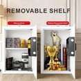 thumbnail image 6 of Tigerking 1.8 Cu. ft. Medium Digital Safe Box for Home, Combination Lock Safes with Removable Shelf, White, 6 of 6