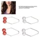 thumbnail image 4 of 2 Pares de Abrenador de Hoyuelos Fácil de Usar, Herramienta para Hacer Hoyuelos de Sonrisa Mejorada, Fabricante de Hoyuelos faciales, 2 Pares, material de Acero inoxidables,, 4 of 7