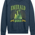 thumbnail image 3 of Wicked - Emerald City - Women's French Terry Pullover Long Sleeve Shirt, 3 of 5