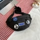 thumbnail image 4 of SNGMN - Bolso bandolera ligero con correa ajustable para hombre y mujer, ideal para viajes, senderismo y running (negro), 4 of 7