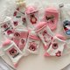 thumbnail image 2 of Disney Cute Bear Lotso estampado blanco rosa medias patrón Harajuku moda Kawaii dibujos animados Toy Story calcetines niñas calcetines deportivoscombinación unoTalla única Deng Xun unisex, 2 of 2
