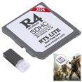 thumbnail image 1 of Tarjeta Ardiente SDHC R4I Flashcard Juego Dorado Y Plateado para (plateado) Blanco Novedad 2024, 1 of 9