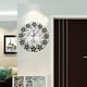 thumbnail image 3 of Reloj de pared de metal moderno y silencioso para decoración del hogar y la oficina, 3 of 10