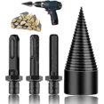 thumbnail image 1 of Wood Splitter Drill, Multifunctional Screw Division, Wood Drill, Heavy Duty Drill, Wood Breaker, Wood Splitter, Hand Splitter, Log Splitter, Firewood-, 1 of 2