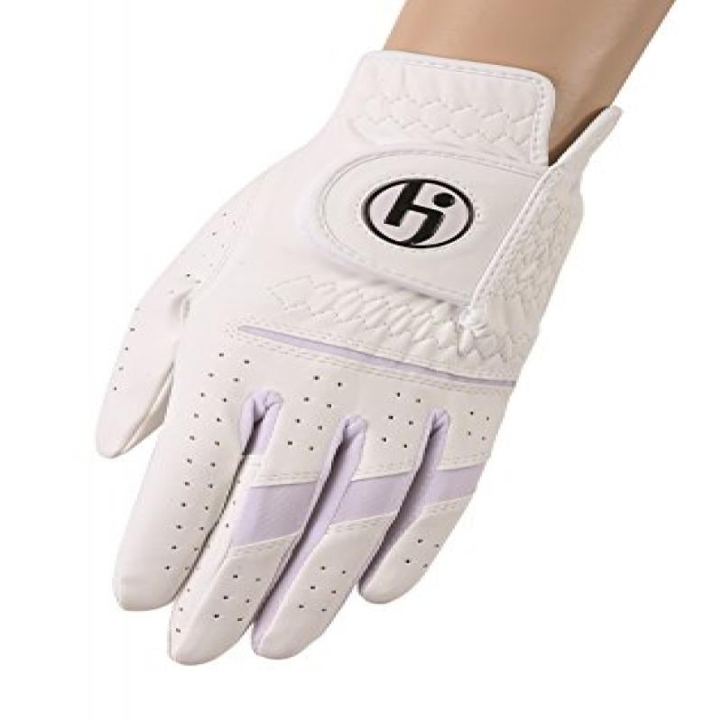 HJ Glove Women's Gripper II Golf Glove, Left Hand, Medium Large, Snow White by