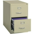 thumbnail image 4 of Scranton & Co Metal Beige Filing Cabinet Vertical Lockable 28.38" Assembled, 4 of 6