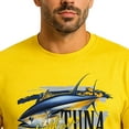 thumbnail image 5 of Wetline Apparel Co Yellow Fin Tuna Men's Graphic T-Shirt, Fishing Wear Heavy Cotton Short Sleeves Tee, S-5XL, 5 of 5