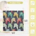 thumbnail image 2 of Retro Joysticks Pattern Baby Muslin Washcloths Soft Absorbent Face Towel, Video Game Controller Burp Cloths Cotton Bath Wipes 5 PCS Infant Wash Cloth for Newborn Boys Girls 12"x12", 2 of 7