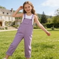 thumbnail image 6 of UAYOTSE Girls Boys Overalls Adjustable Strap Loose Fit Jumpsuits Casual Bib Overalls,Sizes 4-5 Years, 6 of 9
