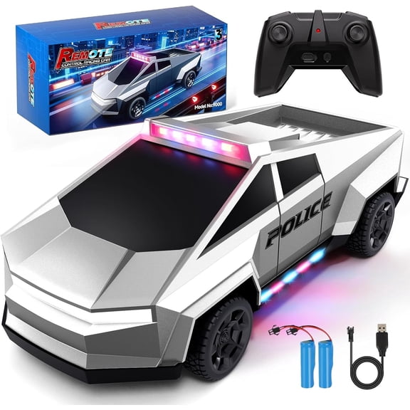 Taotique Remote Control Car, 1:18 Monster Truck Toys for Boys RC Cars, RC Trucks, 4WD All Terrain Off-Road Pickup, Kids Christmas Birthday Gifts Present Boys Girls Toys Ages 6