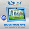 thumbnail image 4 of Contixo V8-2 Tablet infantil 7 pulgadas 16 GB ROM color azul Contixo Contixo Kids Tablets, 4 of 7