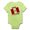 Kiwi, variant on CafePress - Peru Soccer Team Infant Bodysuit - Baby Light Bodysuit, Size Newborn - 24 Months