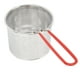 thumbnail image 1 of Cesta para patatas fritas de acero resistente inoxidable a altas temperaturas, cesta redonda multifuncional para freír, Herramienta para cocinar patatas,, 1 of 7