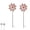 A-2pcs, variant on Garden Decor Wind Spinners, Small Waterproof Metal Pinwheels Wind Spinner,Windmill Garden Stake ,Outdoor Rotating Wind for Yard and Garden Patio Decoration 37.4 * 9.45inches (B-1pcs)