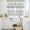 Sage Green, variant on Purple Grey Kitchen Curtains Sets for Windows 24 Inch Length, Chic Garden Floral Stripe Aesthetic Flower Rod Pocket Window Treatments Tier Curtains and Valances Set for Bedroom/Bathroom