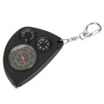 thumbnail image 4 of MAYUJIAA Keychain Portable Outdoor Multifunction Odometer Thermometer Compass Navigation Tools HW313-72957, 4 of 12