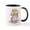 White/Black Inside, variant on CafePress - My Easter Egg Mug - 11 oz Ceramic Mug - Novelty Coffee Tea Cup