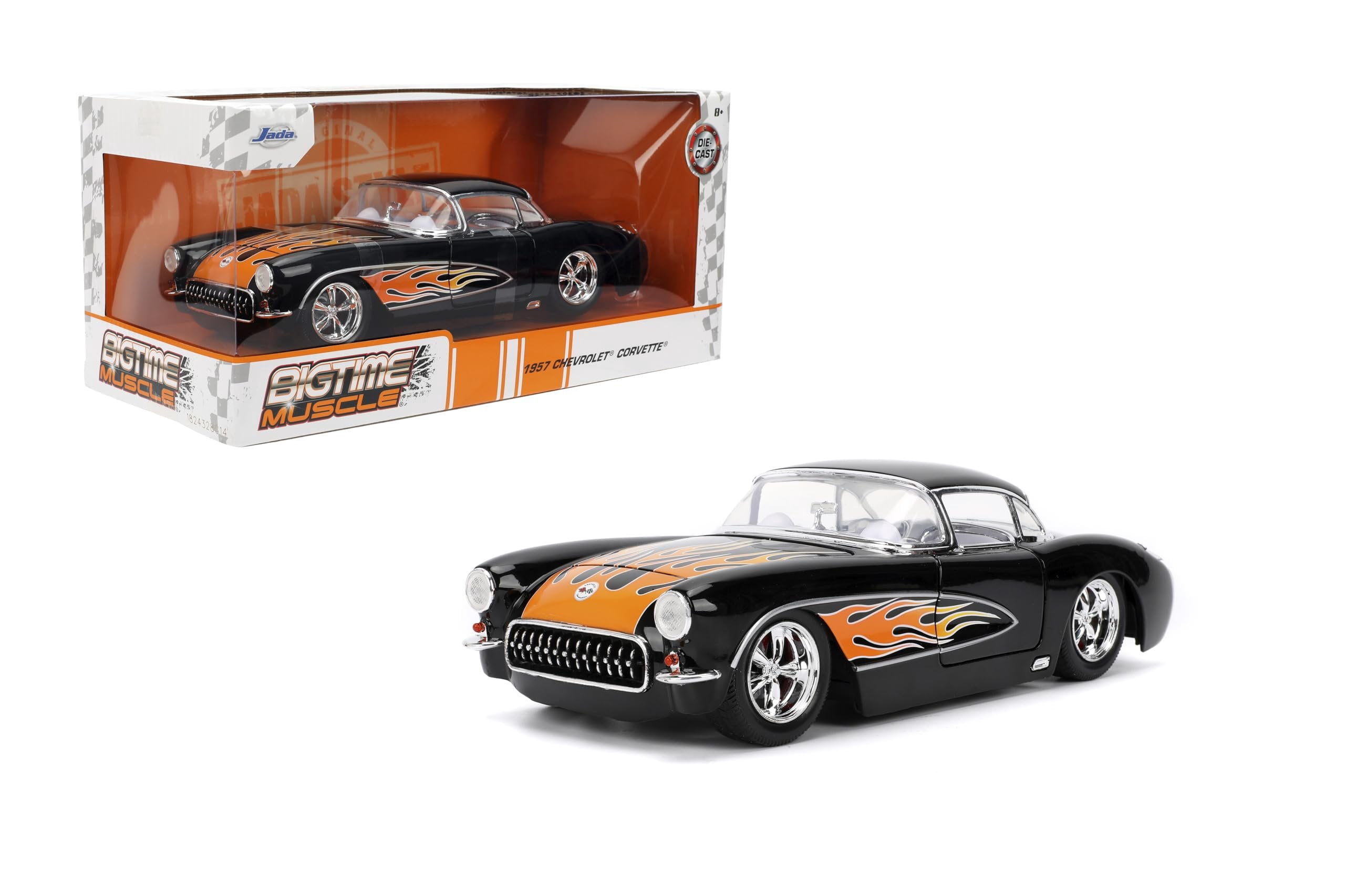 Jada Toys Chevrolet 1:24 Scale '57 Chevy Bel Air Model 12457