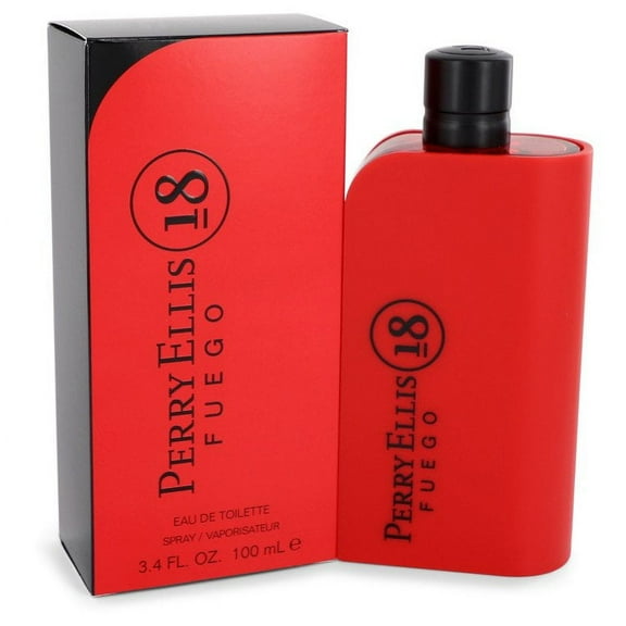 Perry Ellis 18 Fuego Eau De Toilette Spray for Men 3.4oz /100ml