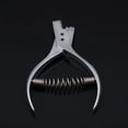 thumbnail image 4 of LOVIVER Cuir Sangle Trou Poinçons Pinces Métal Fente Perceuse Badge Perceuse Tag, 4 of 8