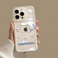 thumbnail image 4 of Cinnamoroll Kuromi Phone Case For iPhone 14 11 12 13 Pro MAX Mini 7 8 Plus XR XS SE2 Cute Cartoon Silicone Cover Shell FGS, 4 of 6