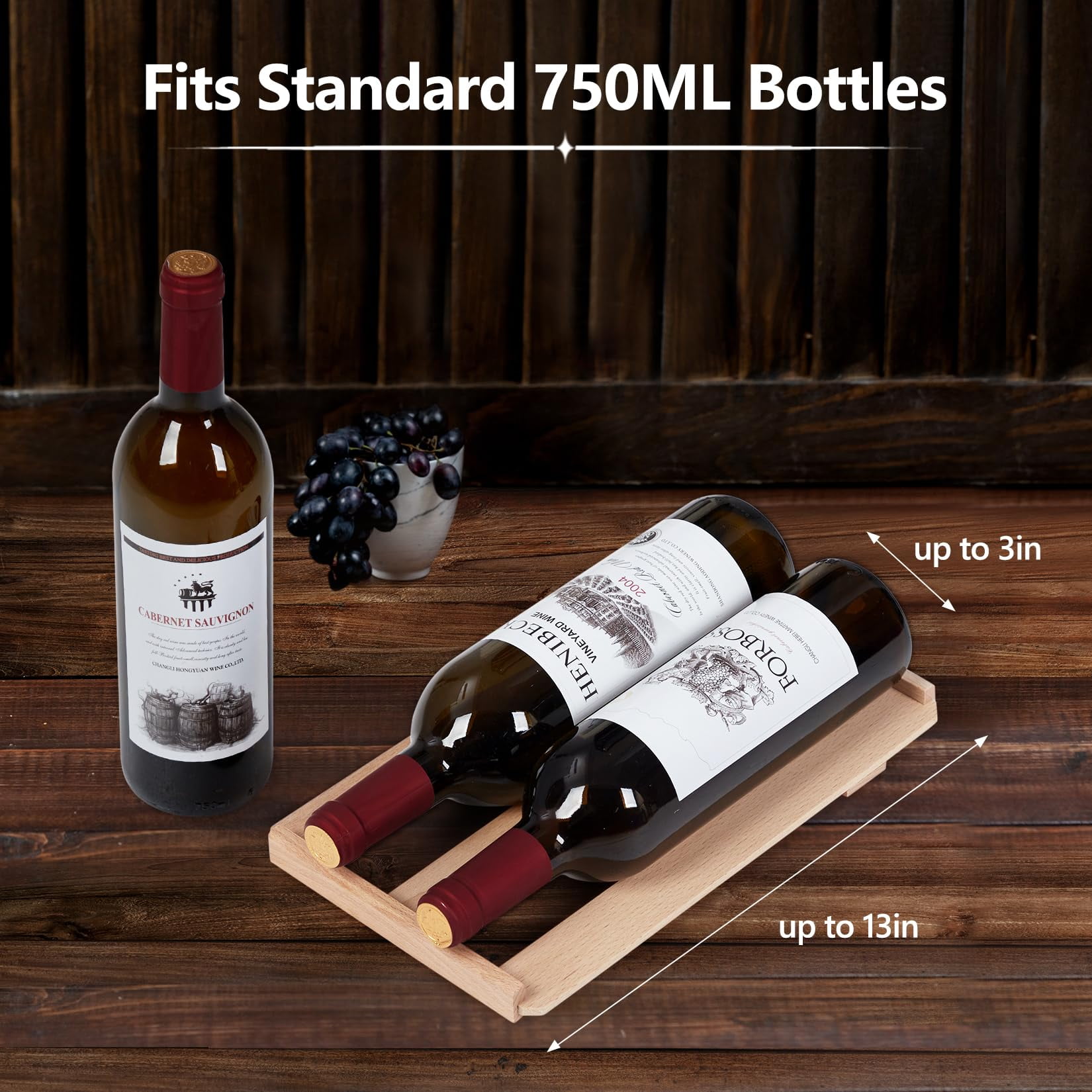 14 Bottle Adjustable Temperature Freestanding Wine Beverage Cooler
