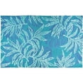 thumbnail image 1 of Jellybean SS-HV001B 21 x 33 in. Blue Rainforest Accent Rug, 1 of 1