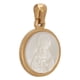 thumbnail image 2 of Colgante Virgen María Virgen María Guadalupe Perla Relieve Doble Capa Metal Religioso Colgante Decoración Regalo, 2 of 14