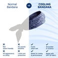 thumbnail image 3 of Bandana refrescante MISSION roja de cachemir ligera UPF 50, 3 of 6