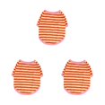 thumbnail image 2 of Methold Chaleco para cachorros, exquisito regalo dulce a rayas, suministros para mascotas pequeñas, ropa para perros, ropa sin hebillas, sudadera de Type1 NO1 Methold CBP390812, 2 of 6