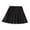 Black, variant on Girls Tennis Skirt New Girls' Pleated Mini Skirt with Shorts Girl Uniform School Tennis Skater Skirts Skort Black 160