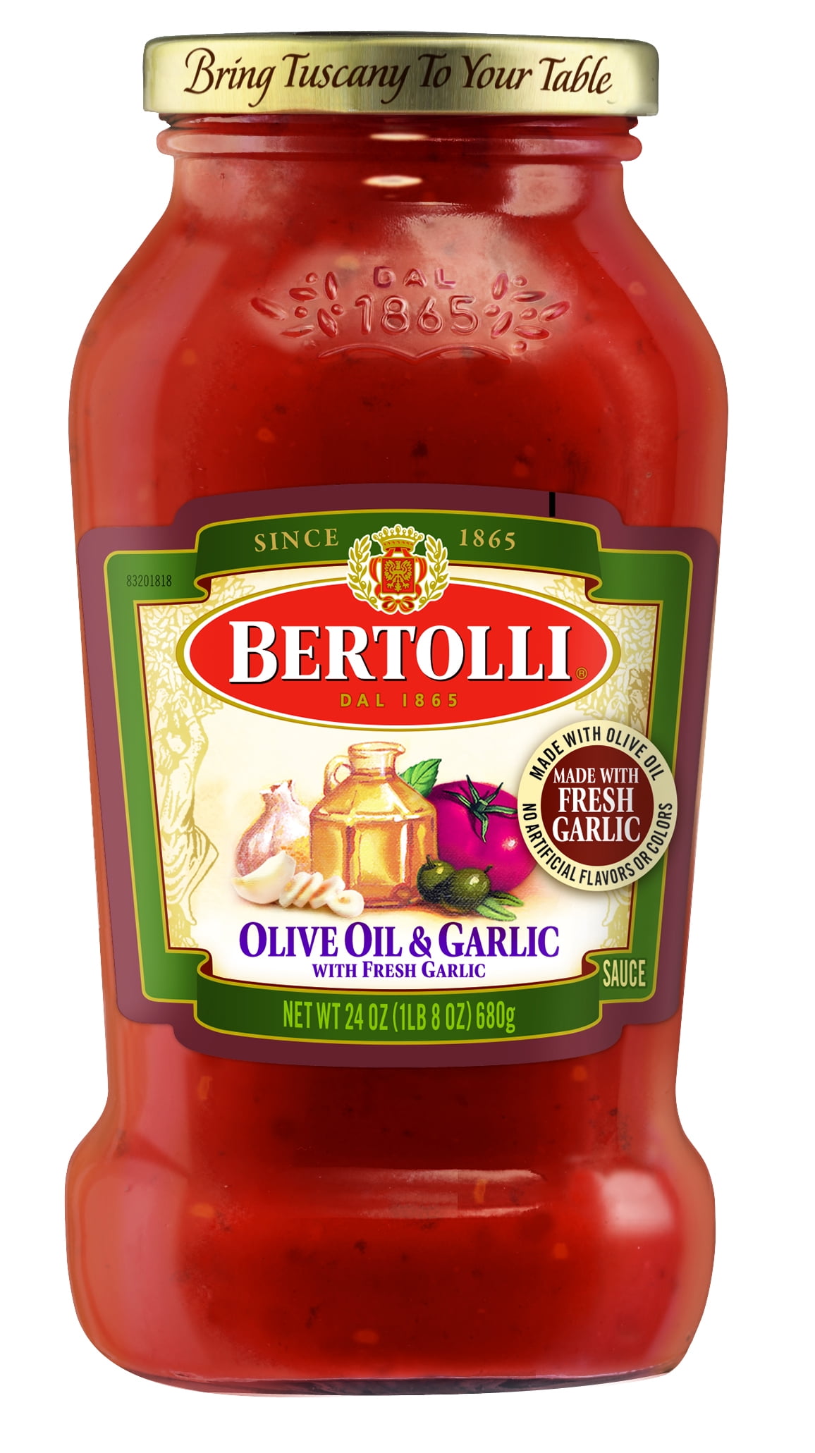 Bertolli® Olive Oil & Garlic Pasta Sauce, 24 oz.