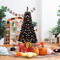 thumbnail image 2 of Gymax 4.5 FT Pre-Lit Artificial Halloween Christmas Tree w/ 6 Lighting Modes, 2 of 10