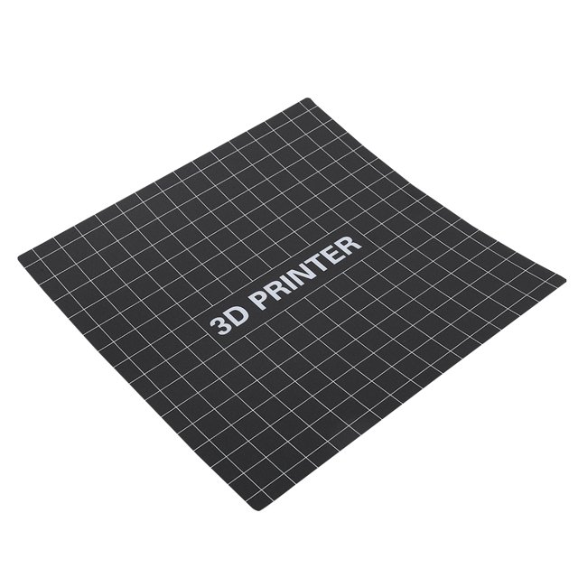 Adhesivo De Impresora 3D, Superficie De Construcción De Impresión Reutilizada Negra, Impresoras 3D Para Ender-3 ANGGREK Reused Printer Sticker
