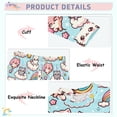 thumbnail image 4 of Dailycode Cotton Pajama Set Snug Fit Long Sleeve Top and Pants for 18M-8Y Cute Cats with Cloud, 4 of 7