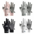 UV Sun Protection Gloves for Women Full Finger Touchscreen UPF 50+ for