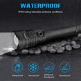 thumbnail image 4 of IBAOIBAOLEA A 12000 High Lumens XHP90 Flashlight Super Bright Rechargeable Flash Light with Zoomable Waterproof 5 Modes Power Bank Function Hiking Camping Fishing Night Activities(Battery Include), 4 of 9
