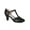 Black, variant on 2.5" Spectator Heel With T-Strap And Cutout Detail