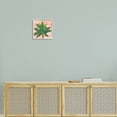 thumbnail image 2 of Modern Glam Outline Palm Tree Botanical & Floral Graphic Art White Framed Art Print Wall Art, 2 of 8