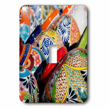 Pottery Barn Outlet Virginia 3dRose Arizona, Tucson, Tubac. Traditional hand-painted Mexican pottery. , 2 Plug Outlet Cover ()