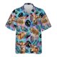 thumbnail image 3 of Camisas para hombre con estampado 3D de vaca de Brownswiss, ropa hawaiana con gráfico de ganado, playeras, blusas divertidas con cabeza de vaca suiza, blusas para niño, 3 of 5