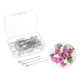 thumbnail image 1 of Paquete de 50 Alfileres de Corsage y Boutonniere, Alfiler Recto Claro de Diamante de 3.8 cm para Bodas, 1 of 1