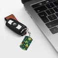 thumbnail image 7 of Uemuo Sport Monster Pattern Rectangular Metal Keychain - Durable, Stylish, and Personalized Key Ring for Men and Women,Engraved Keychain,Gift Slim Sturdy Keychain, 7 of 7
