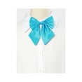 thumbnail image 5 of INSPIRE CHIC Women's Adjustable Solid Pre-Tied Bowknot Self Halter Neck Bow Tie Lake Blue 13*16cm/5.12"*6.30", 5 of 5