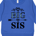 thumbnail image 3 of Inktastic Big Sis Girls New Sister Announcement Toddler Sweatshirt, 3 of 4
